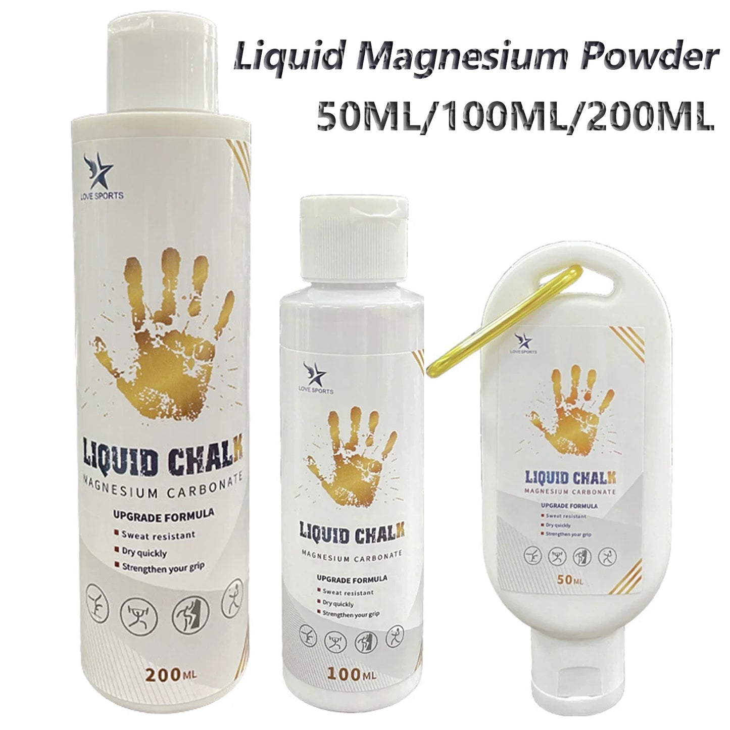 Premium Liquid Chalk for Gymnastics – Anti-Slip Grip for Weightlifting, Climbing & Training
