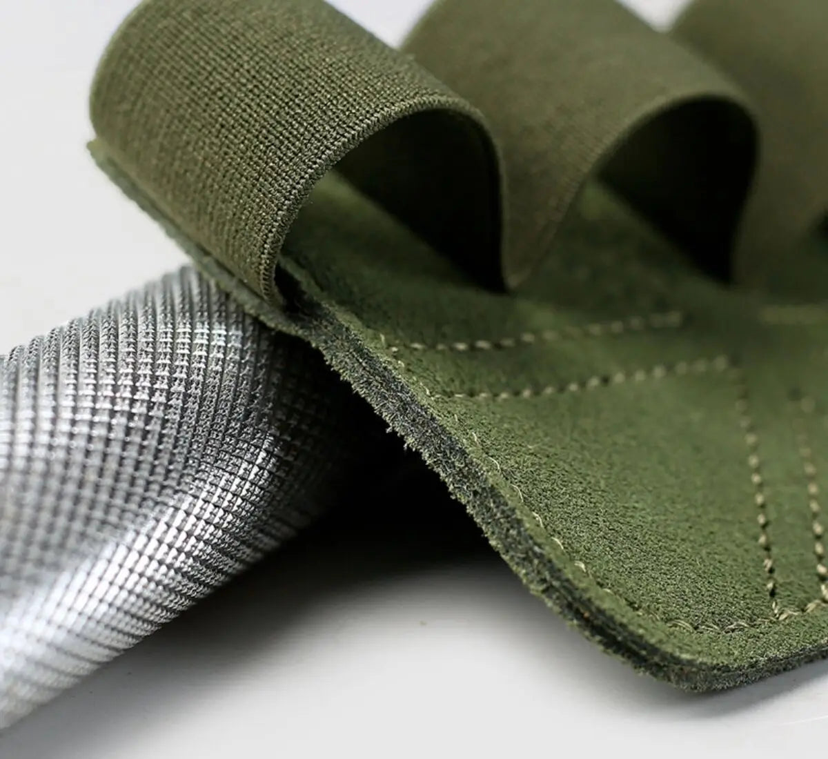 Leather Weight Lifting Training Gloves