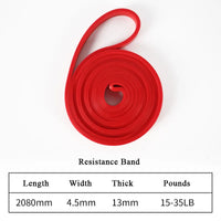 Heavy Duty Resistance Band Latex